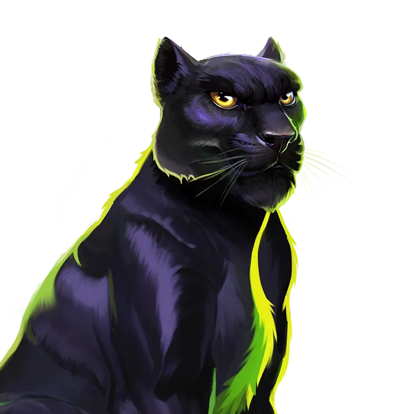 Jungle Gold Megaways mobile action banner character
